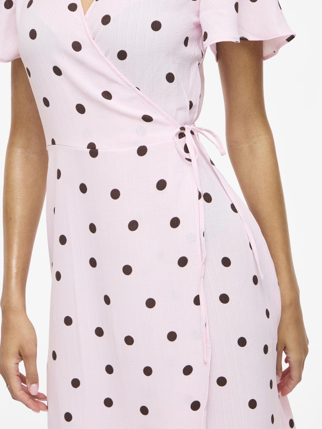 VILOVIE Midi Dress - Cherry Blossom - VERO MODA & VILA Bergvik